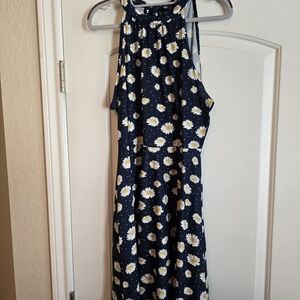 Floral Halter Dress